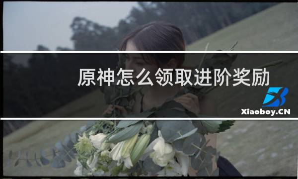 原神怎么领取进阶奖励