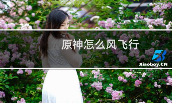 原神怎么风飞行