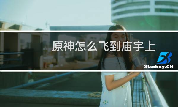 原神怎么飞到庙宇上