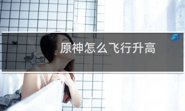 原神怎么飞行升高