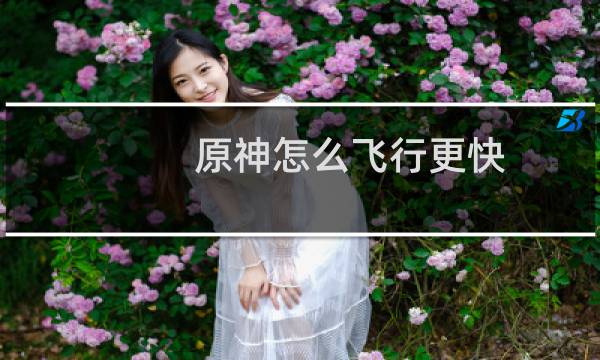 原神怎么飞行更快
