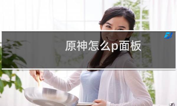 原神怎么p面板