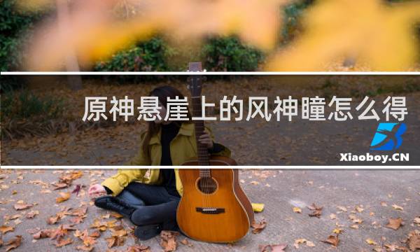 原神悬崖上的风神瞳怎么得