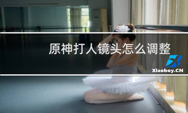 原神打人镜头怎么调整