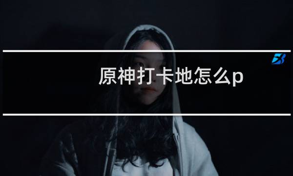 原神打卡地怎么p