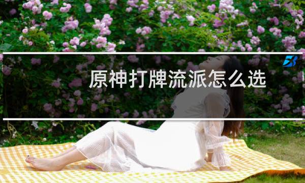 原神打牌流派怎么选