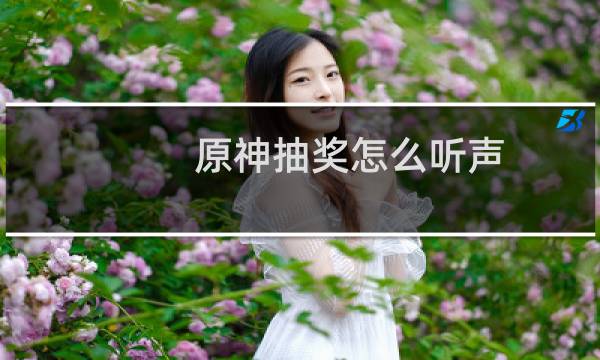 原神抽奖怎么听声