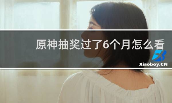 原神抽奖过了6个月怎么看