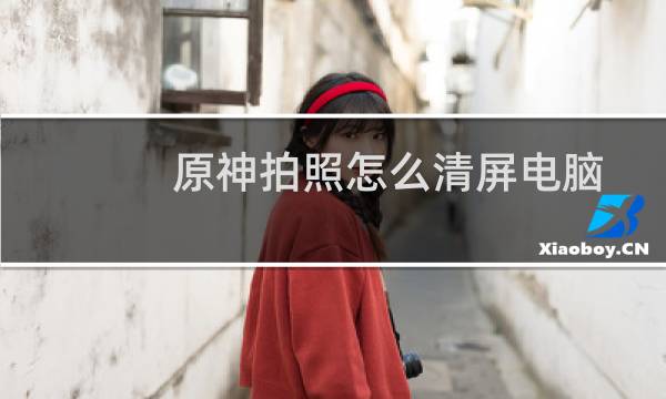 原神拍照怎么清屏电脑