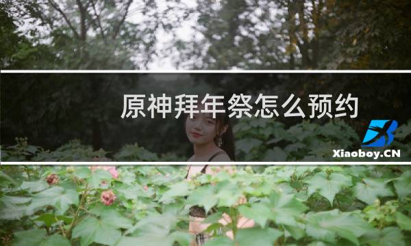 原神拜年祭怎么预约