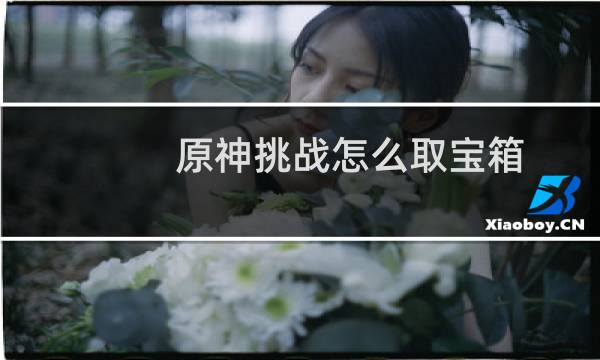 原神挑战怎么取宝箱