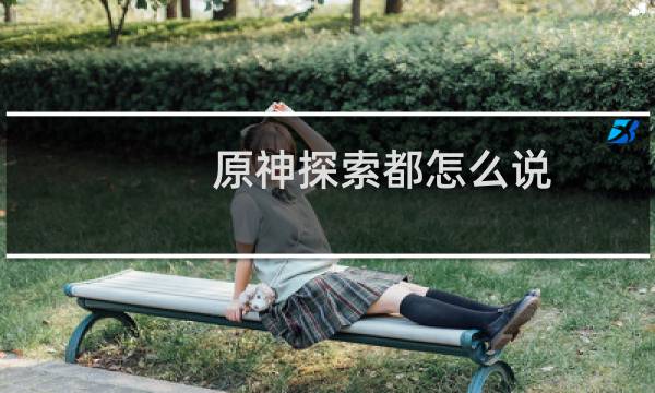 原神探索都怎么说