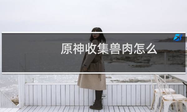 原神收集兽肉怎么