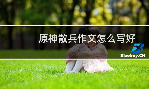 原神散兵作文怎么写好