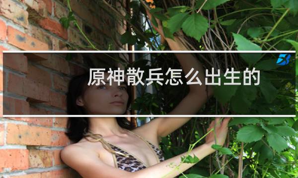 原神散兵怎么出生的