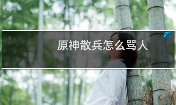 原神散兵怎么骂人