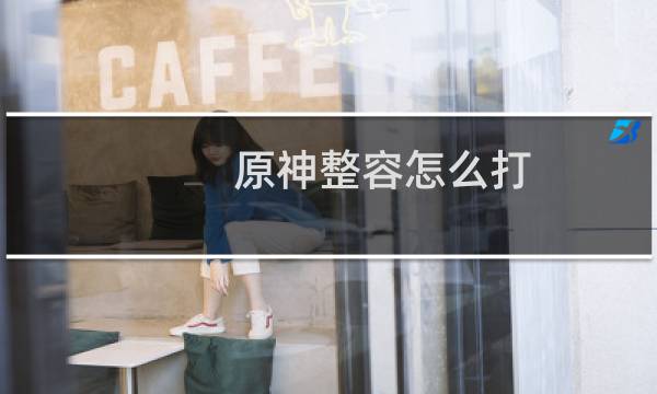 原神整容怎么打
