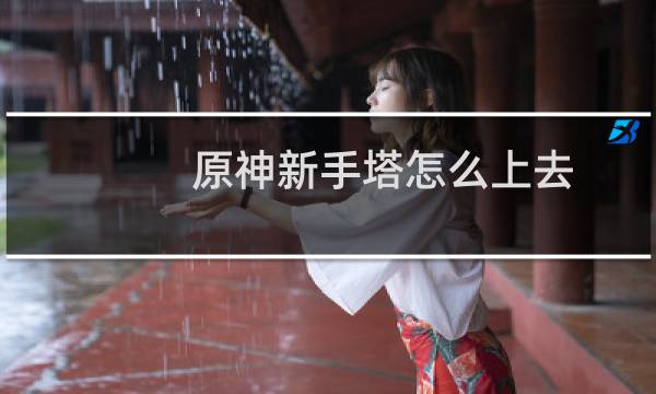 原神新手塔怎么上去