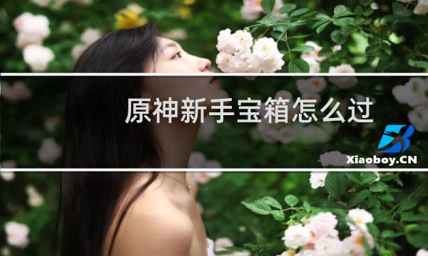 原神新手宝箱怎么过
