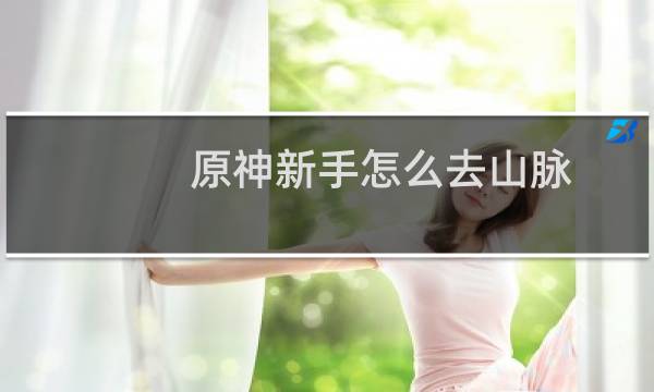 原神新手怎么去山脉