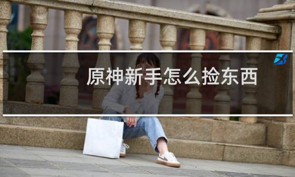 原神新手怎么捡东西
