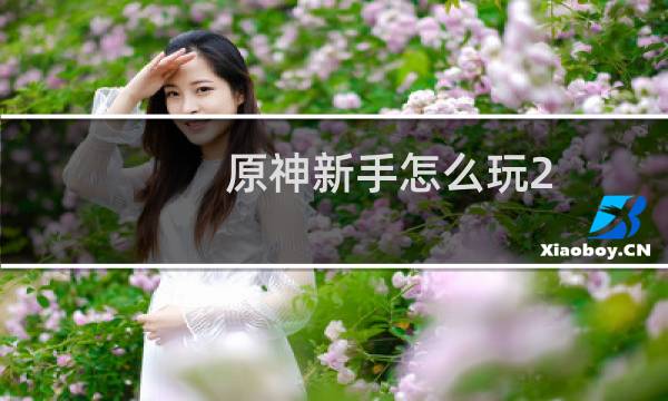 原神新手怎么玩2.0