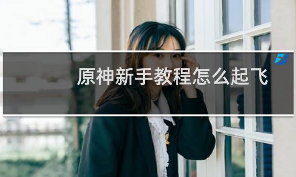 原神新手教程怎么起飞