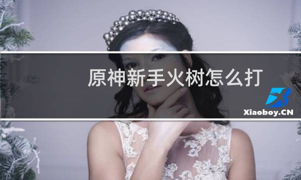 原神新手火树怎么打