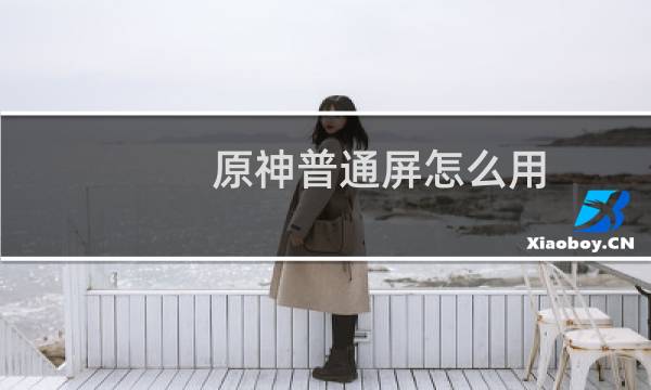 原神普通屏怎么用