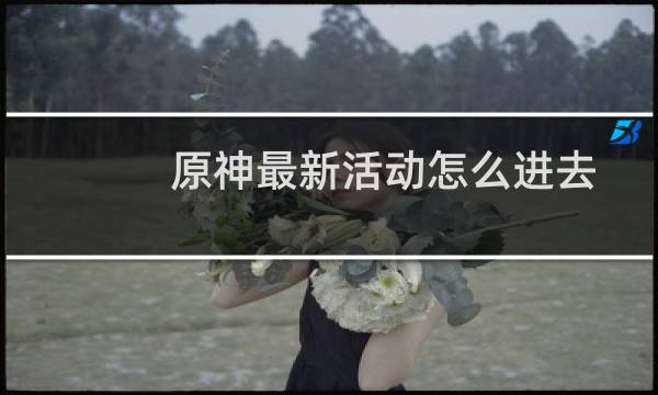 原神最新活动怎么进去
