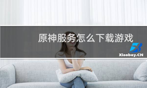 原神服务怎么下载游戏