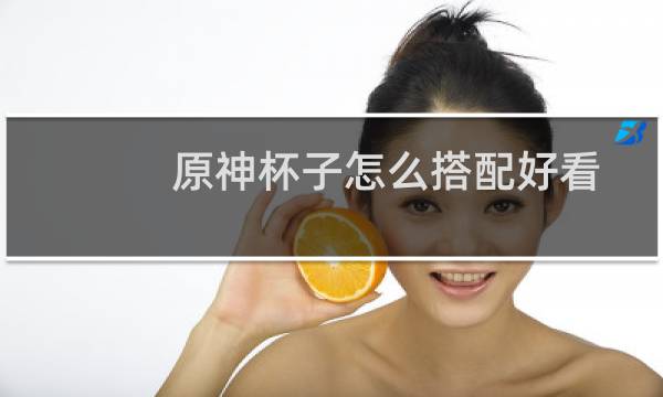 原神杯子怎么搭配好看