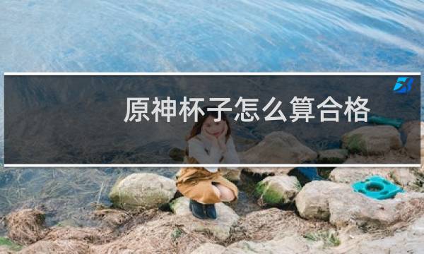 原神杯子怎么算合格