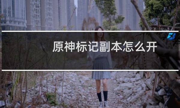 原神标记副本怎么开