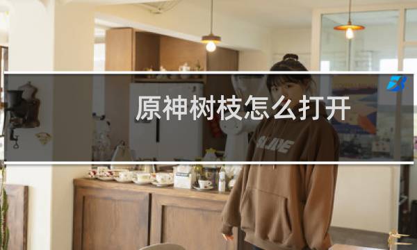 原神树枝怎么打开