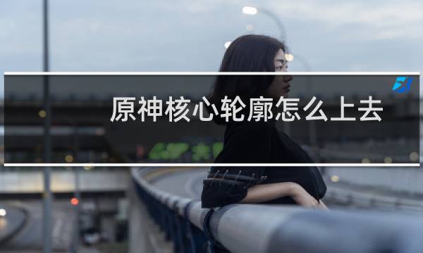 原神核心轮廓怎么上去