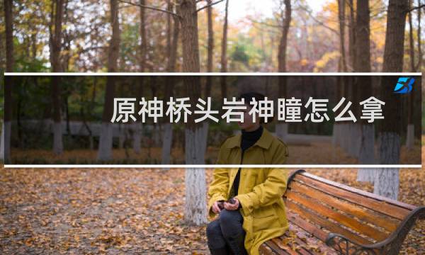 原神桥头岩神瞳怎么拿