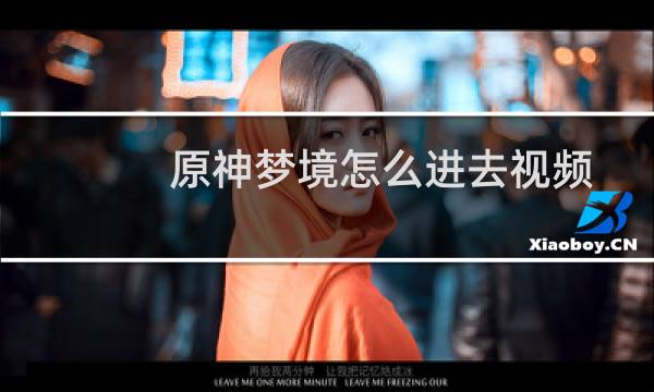 原神梦境怎么进去视频