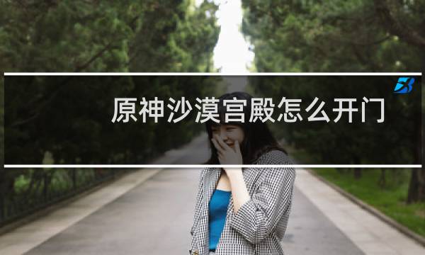 原神沙漠宫殿怎么开门