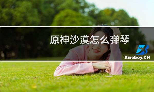 原神沙漠怎么弹琴