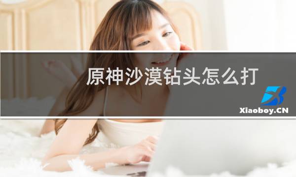 原神沙漠钻头怎么打