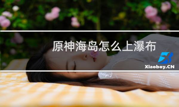 原神海岛怎么上瀑布