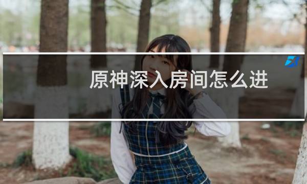 原神深入房间怎么进