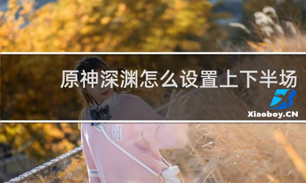 原神深渊怎么设置上下半场