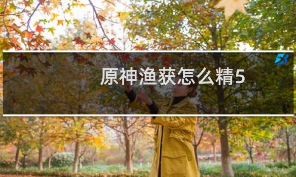 原神渔获怎么精5