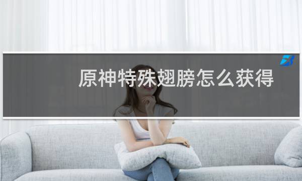 原神特殊翅膀怎么获得
