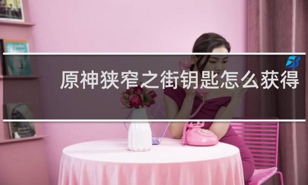 原神狭窄之街钥匙怎么获得