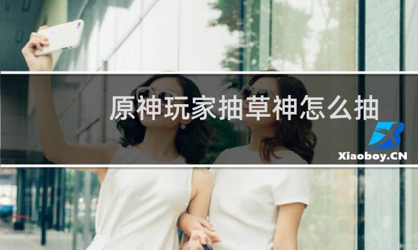 原神玩家抽草神怎么抽