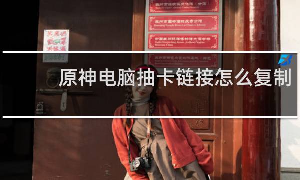 原神电脑抽卡链接怎么复制