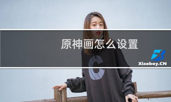 原神画怎么设置